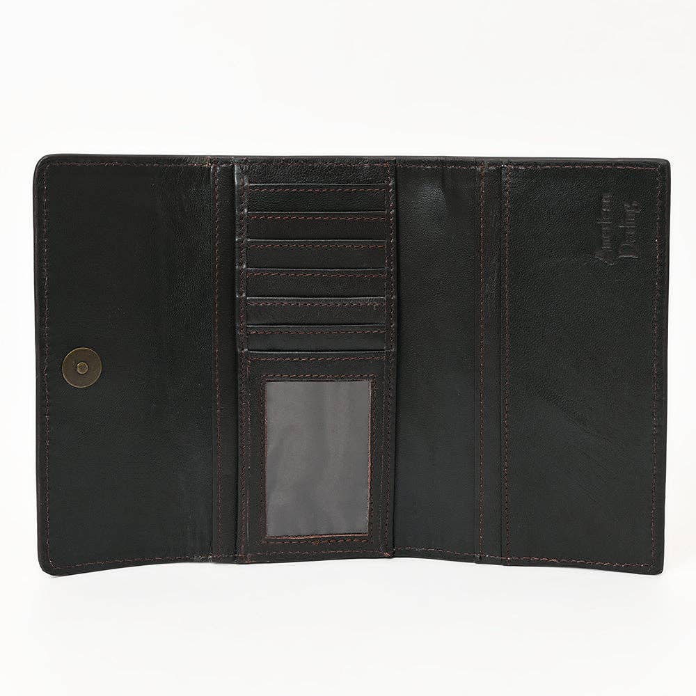 ADBGZ736C Wallet Genuine Western Leather Women Bag
