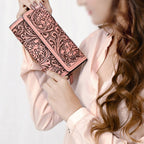 ADBGZ736C Wallet Genuine Western Leather Women Bag